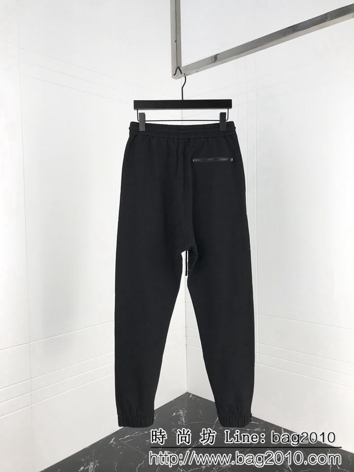 BALENCIAGA巴黎世家 18ss秋冬新款 純棉印花衛褲  ydi1046